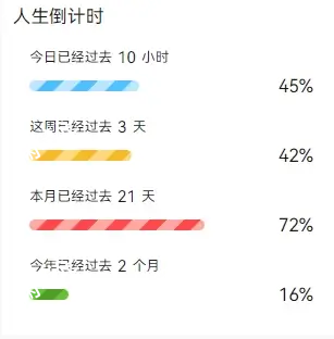 CoreNext主题美化：添加人生倒计时